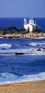 Spiaggia ad est di Lefkas