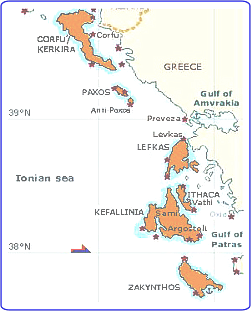 Le isole della Grecia Ionica