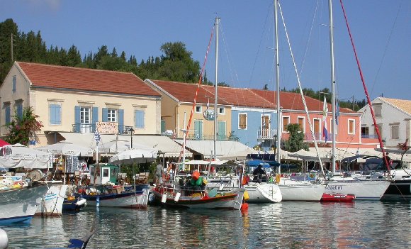 Lato ovest di Fiskardo - Il paese